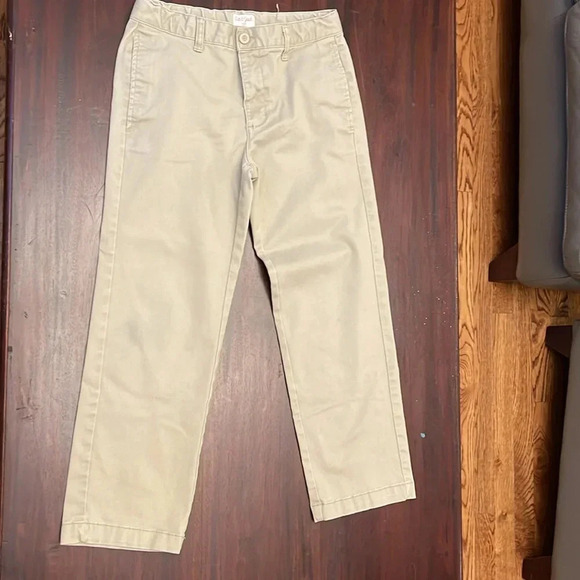 Cat & Jack straight khakis boys size 10 Husky - Picture 7 of 9